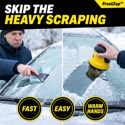 FrostZap cordless electric ice scraper